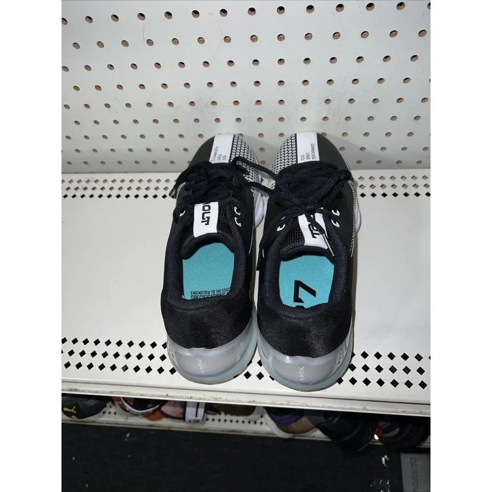 Nike Force Zoom Trout 7 Pro Mens Metal Baseball Cleats Size 8.5 Black White